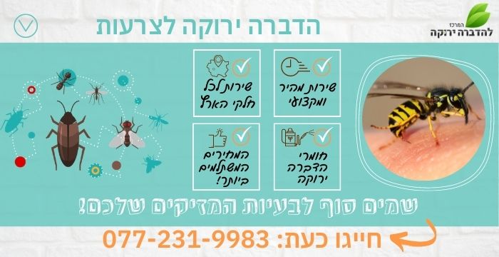 הדברה ירוקה לצרעות